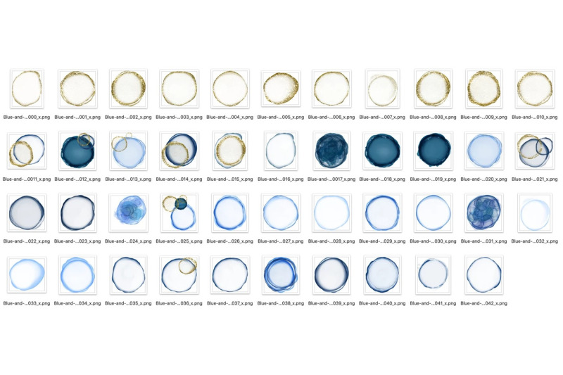 blue-and-gold-ink-circle-overlays
