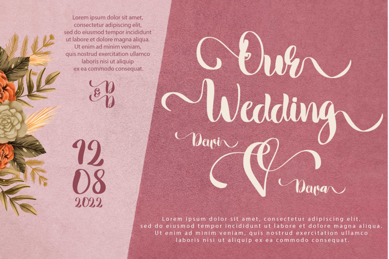 rustic-wedding-font
