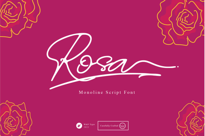 rosa-signature-typeface
