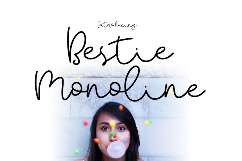 bestie-monoline-script