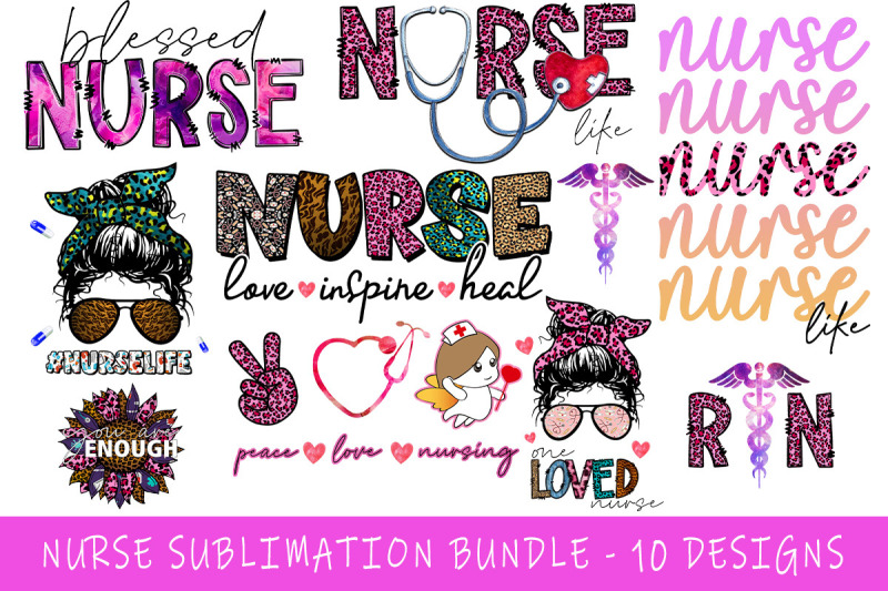 10-files-of-nurse-sublimation