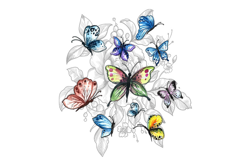 retro-butterfly-sublimation