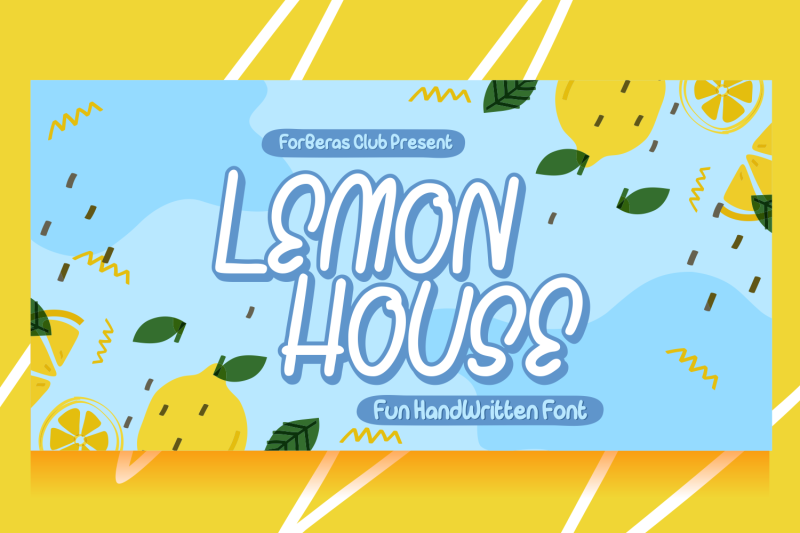 lemon-house-handwritten-font