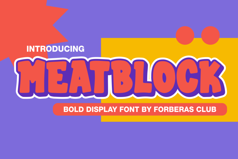meatblock-bold-display-handwritten-font