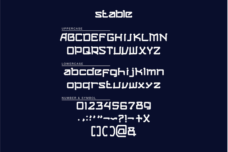 stable-logo-font