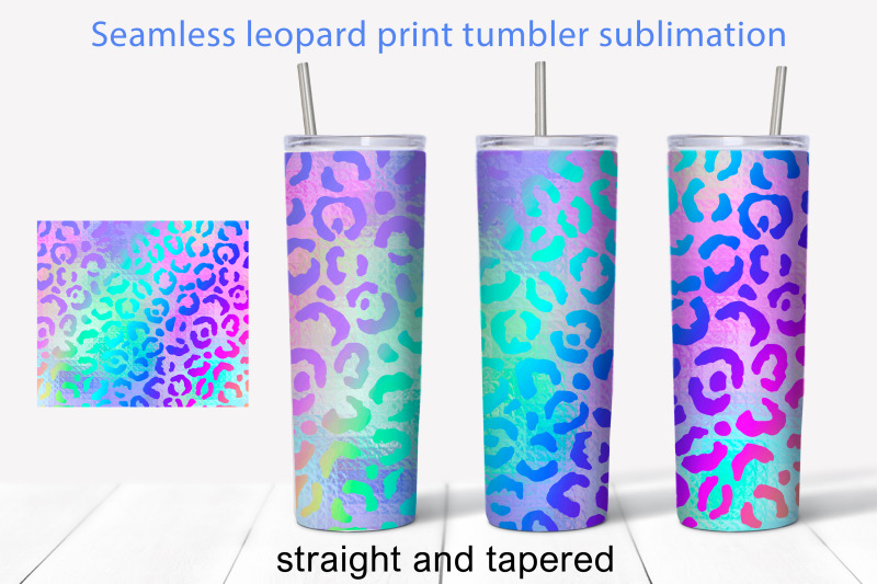 rainbow-leopard-print-tumbler-sublimation-20-oz-wrap-design