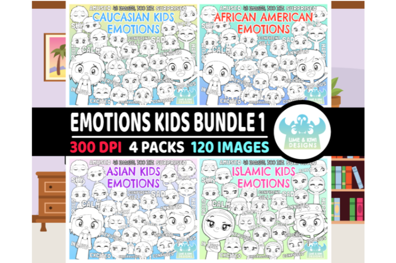 emotions-kids-digital-stamps-1-lime-and-kiwi-designs