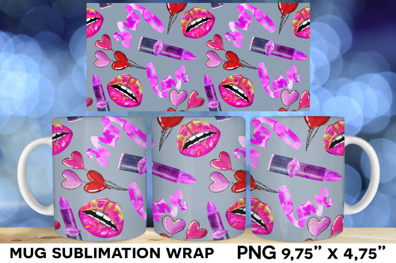 pink-lips-mug-sublimation-bundle-seamless-mug-wrap