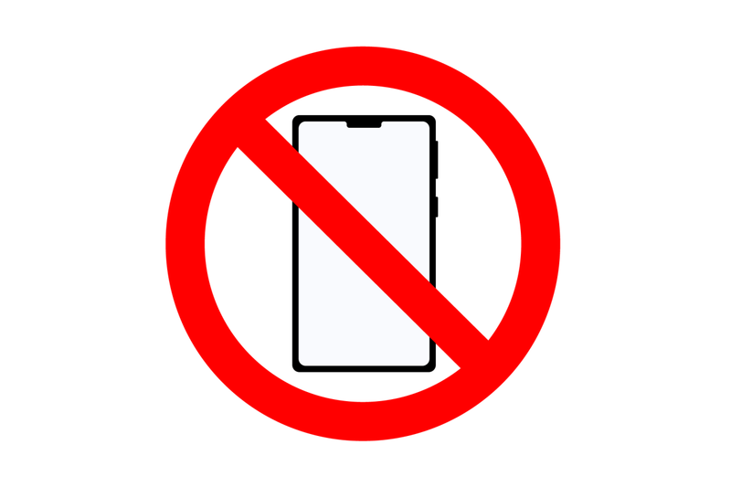 zone-free-from-smartphones-avoid-digital-dementia-icon-concept