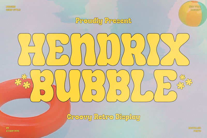 hendrix-bubble-typeface