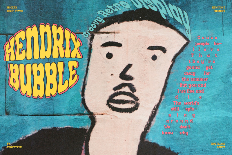 hendrix-bubble-typeface