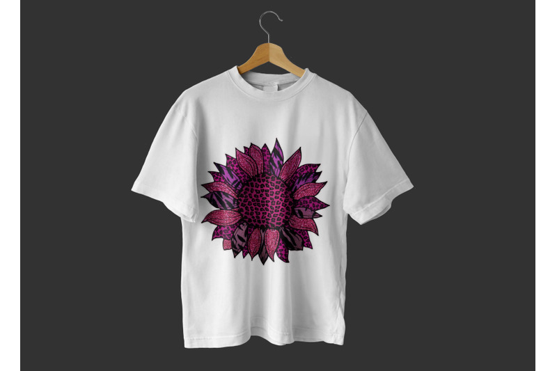 sunflower-pink-leopard-cancer-sublimation