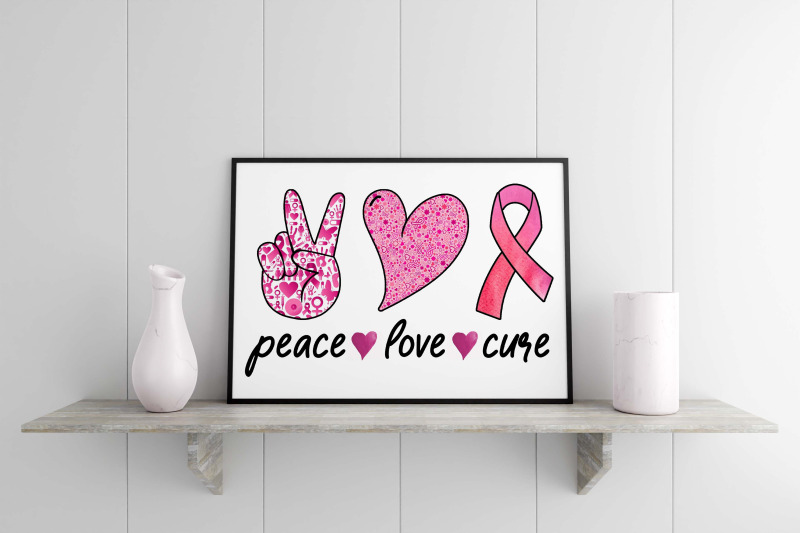 peace-love-cure-cancer-sublimation