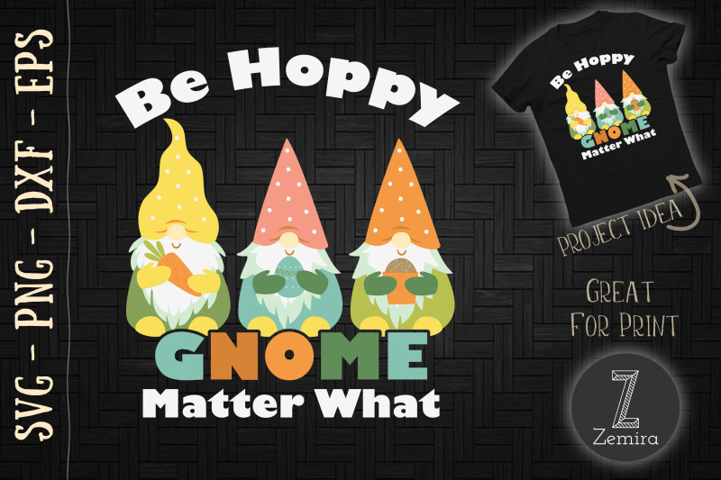 easter-be-happy-gnome-matter-what