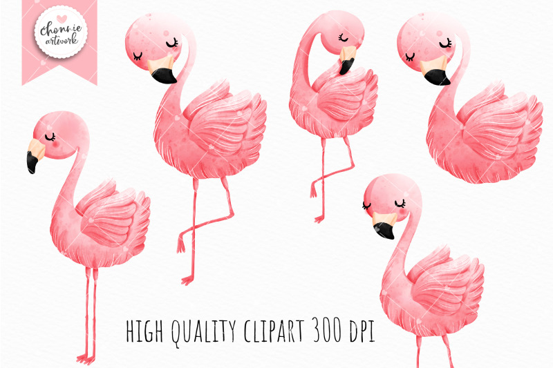 flamingo-clipart-pink-tropical-flamingo-clipart-tropical-clipart-su