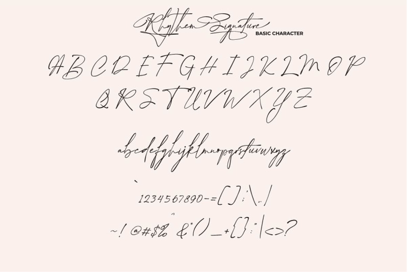 rhythem-signature-fonts