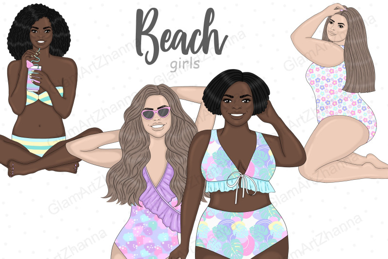 beach-girl-clipart-swimwear-woman-graphics