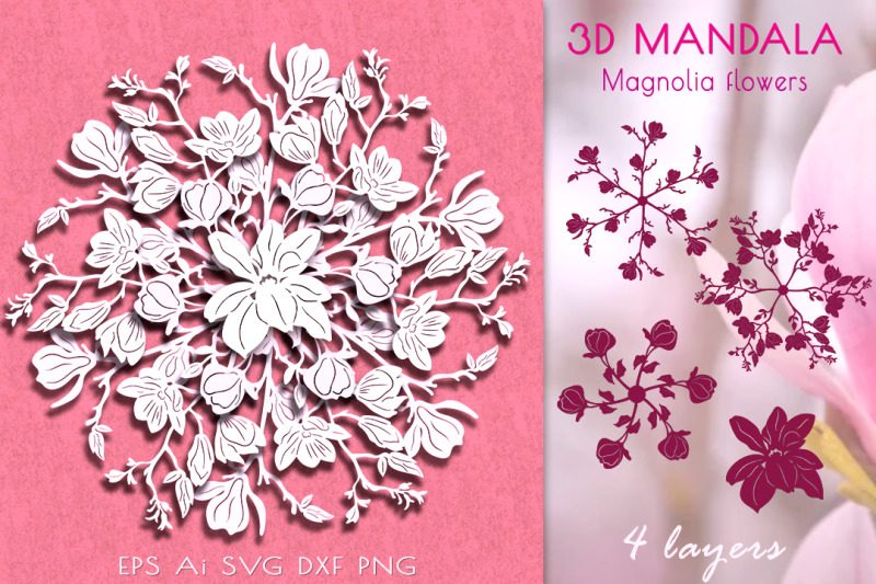 3d-mandala-magnolia-flowers-cut-svg