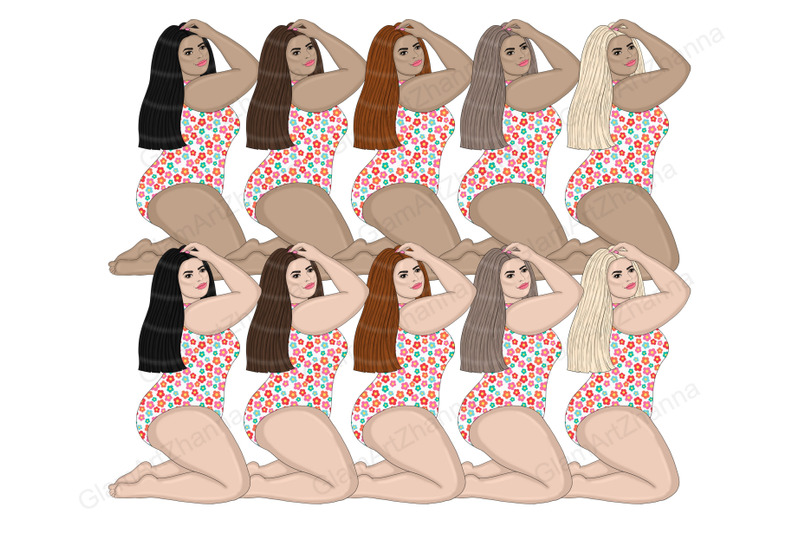 beach-girl-clipart-summer-woman-creator