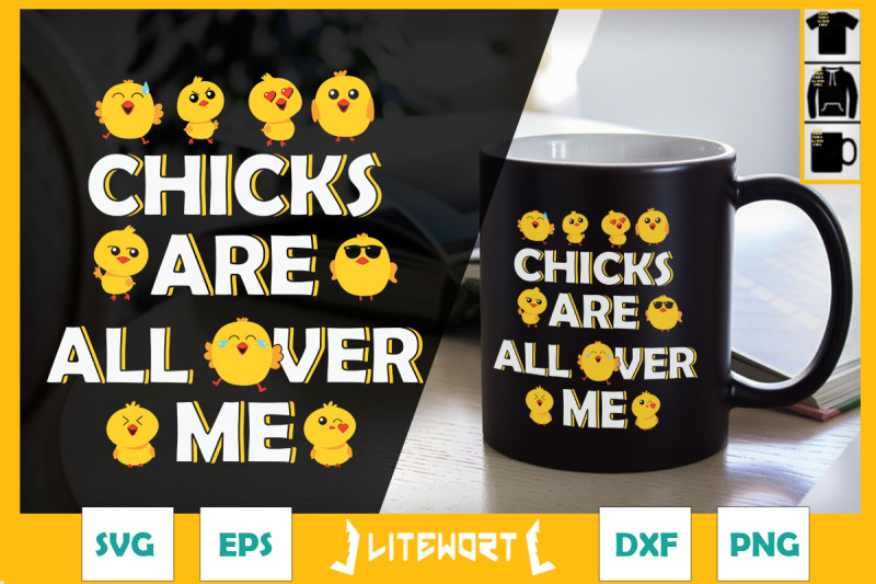 chicks-are-all-over-me-funny-easter