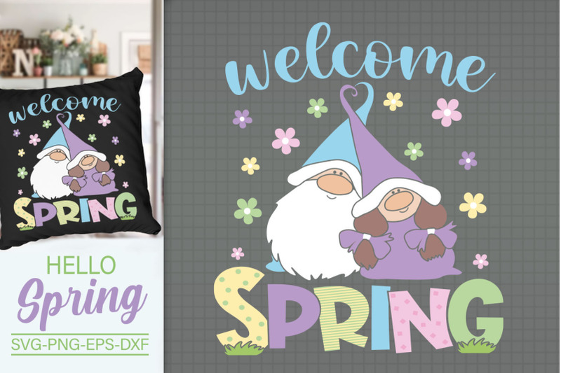 colorful-spring-svg-welcome-spring-svg-spring-gnome-svg