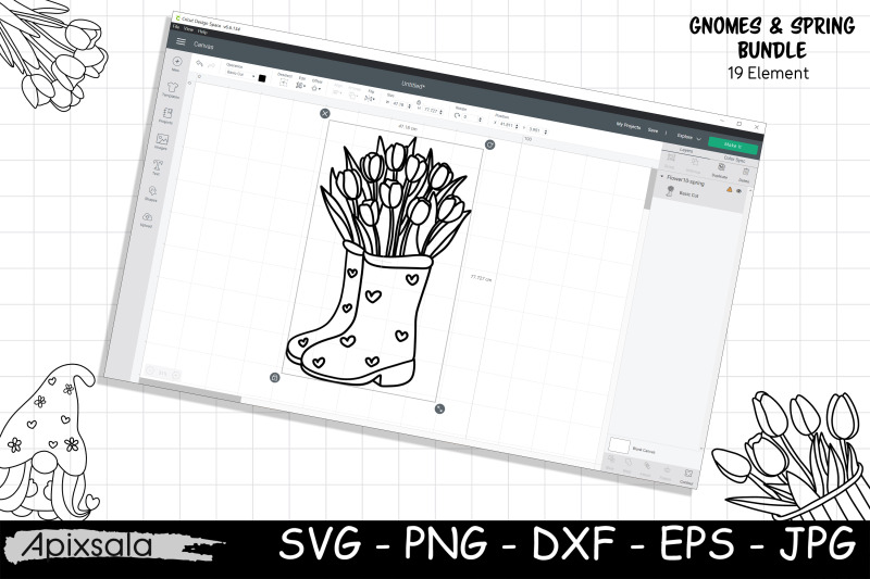 gnome-flower-spring-svg-cut-file-bundle