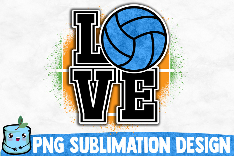 love-volleyball-sublimation-design