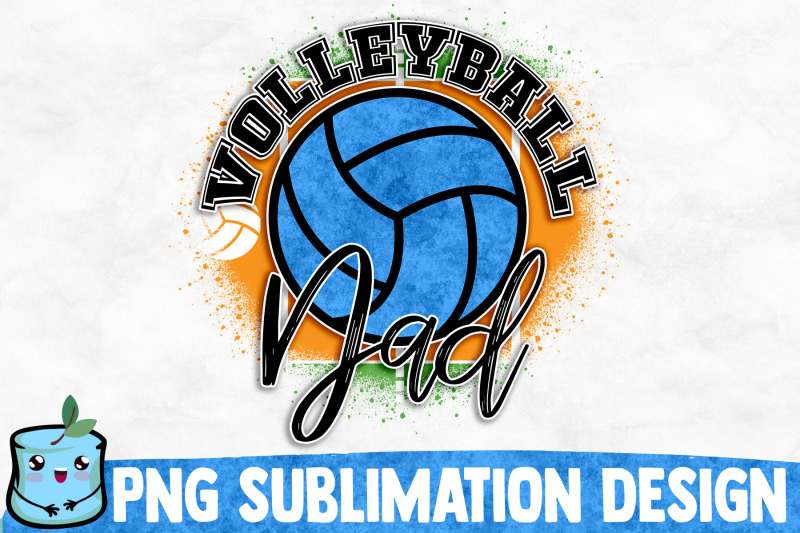 volleyball-dad-sublimation-design