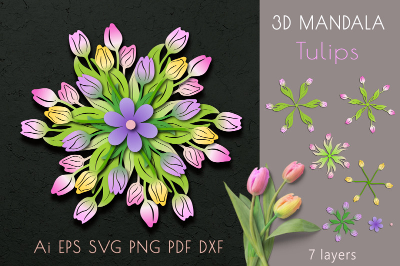 3d-mandala-bouquet-of-tulips-cut-svg