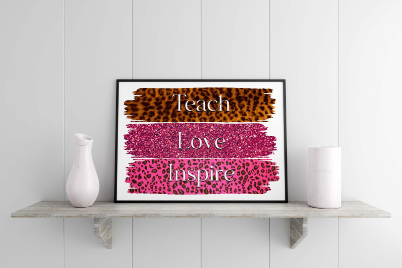 leopard-teach-love-inspire-sublimation