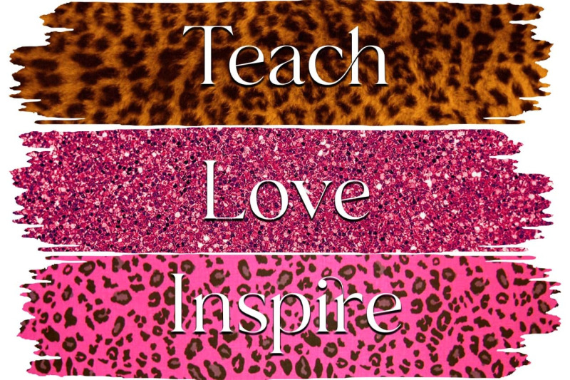 leopard-teach-love-inspire-sublimation