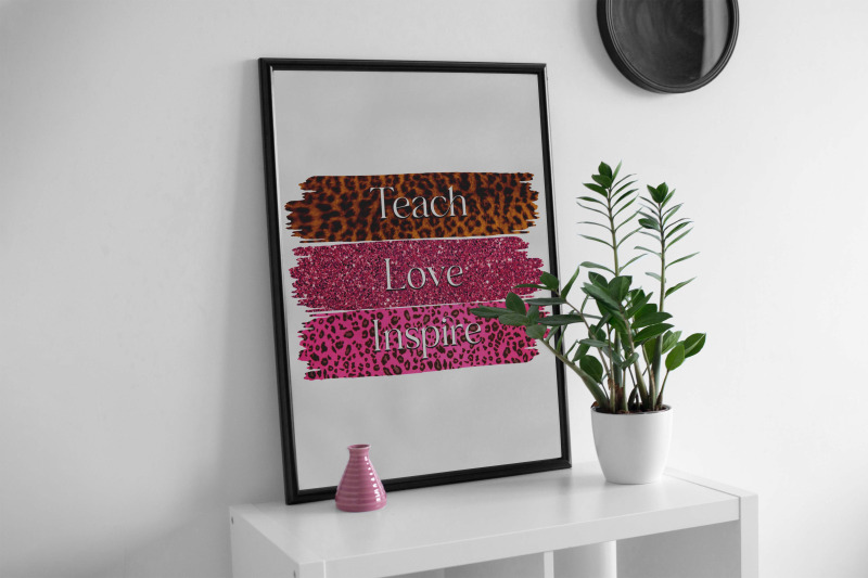 leopard-teach-love-inspire-sublimation