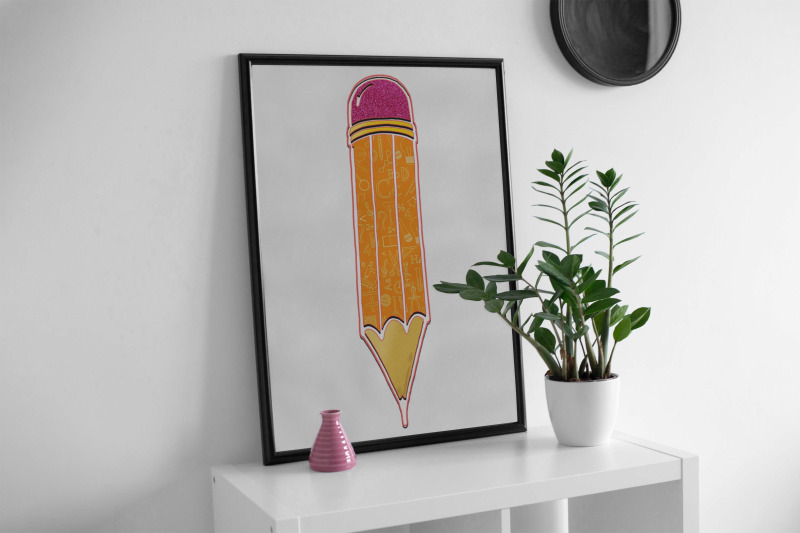 pencil-teacher-gift-sublimation