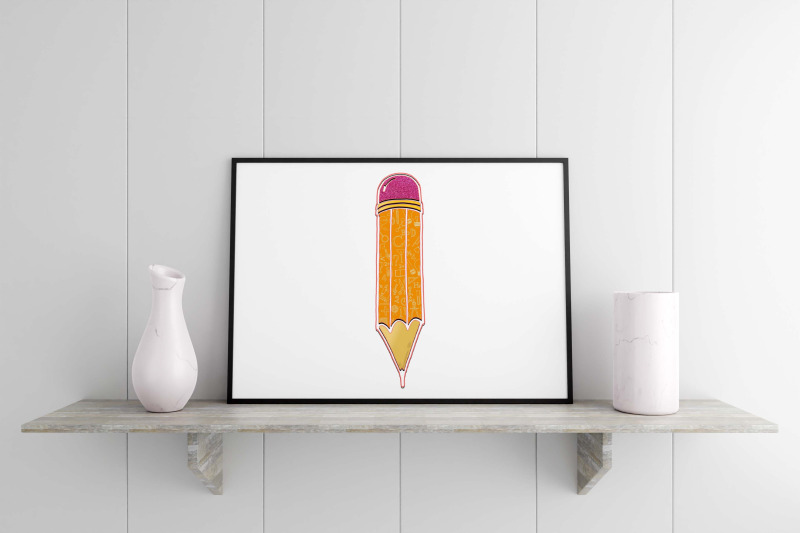 pencil-teacher-gift-sublimation