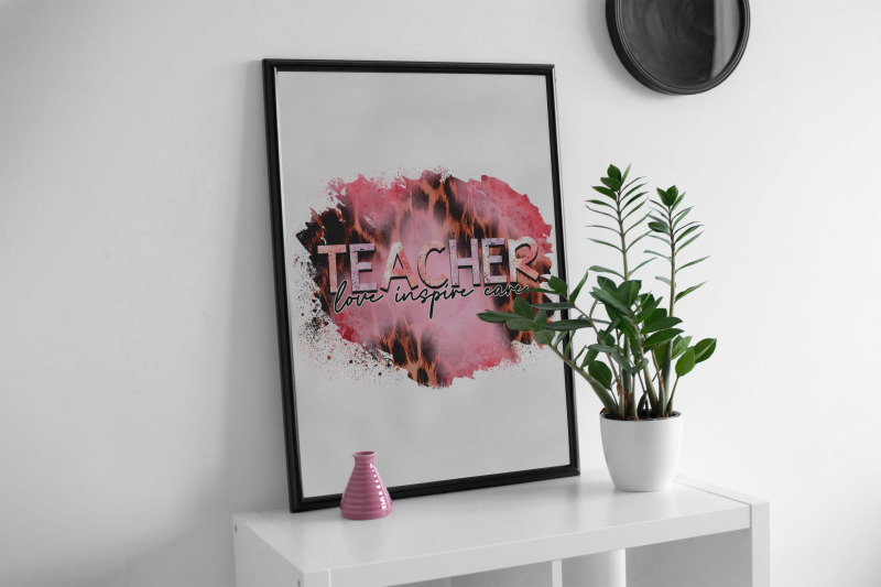 teachers-love-inspire-care-sublimation