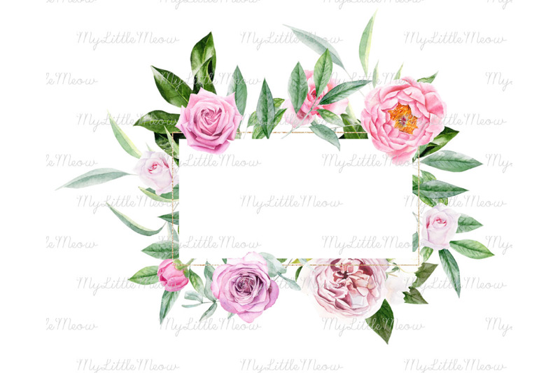 wedding-frame-watercolor-wreath-clipart-w109