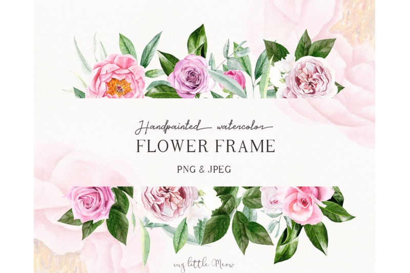 english-rose-flower-frame-w108