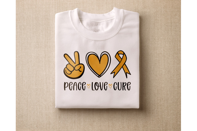 childhood-cancer-awareness-svg-bundle-25-designs-gold-cancer-ribbon