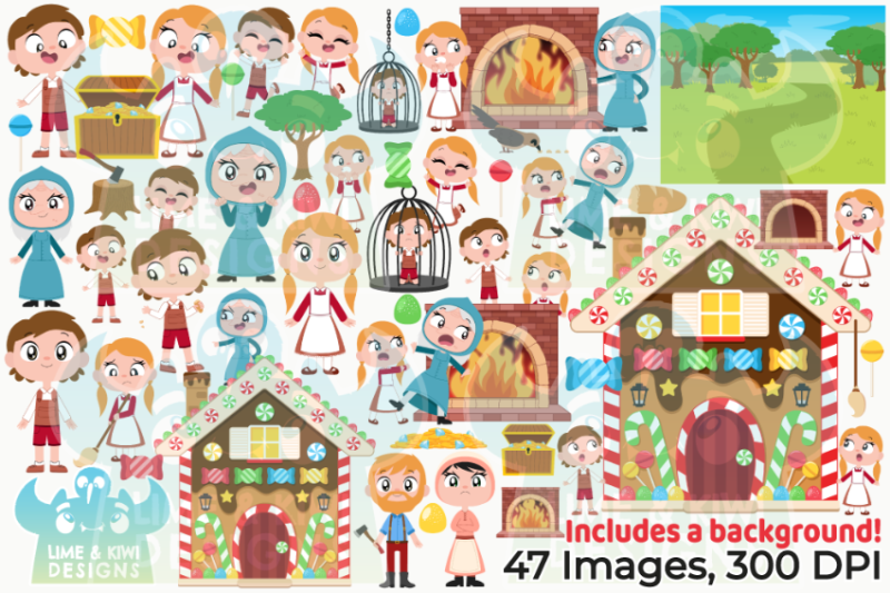 hansel-and-gretel-clipart-lime-and-kiwi-designs