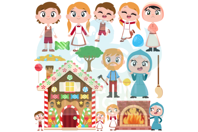 hansel-and-gretel-clipart-lime-and-kiwi-designs