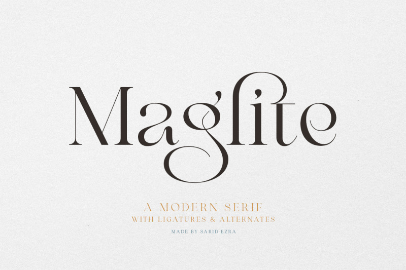 maglite-modern-ligature-serif