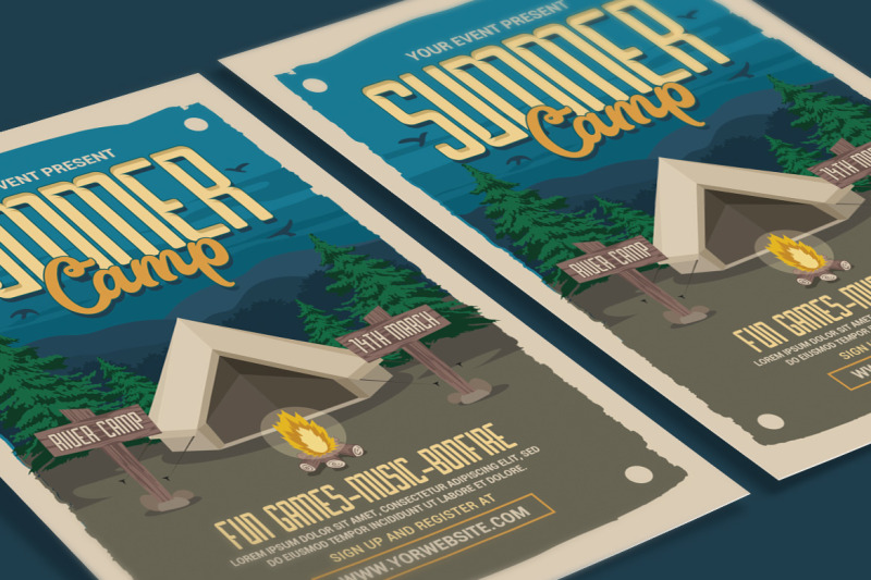 summer-camp-event-flyer