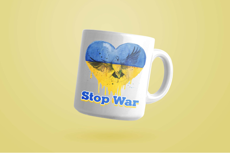 stop-war-dripping-heart-sublimation