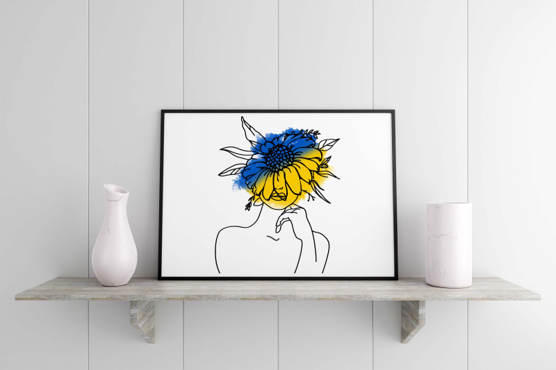 ukraine-sunflower-face-girl-sublimation