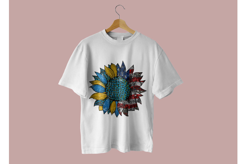 sunflower-ukraine-and-american-flag-sublimation