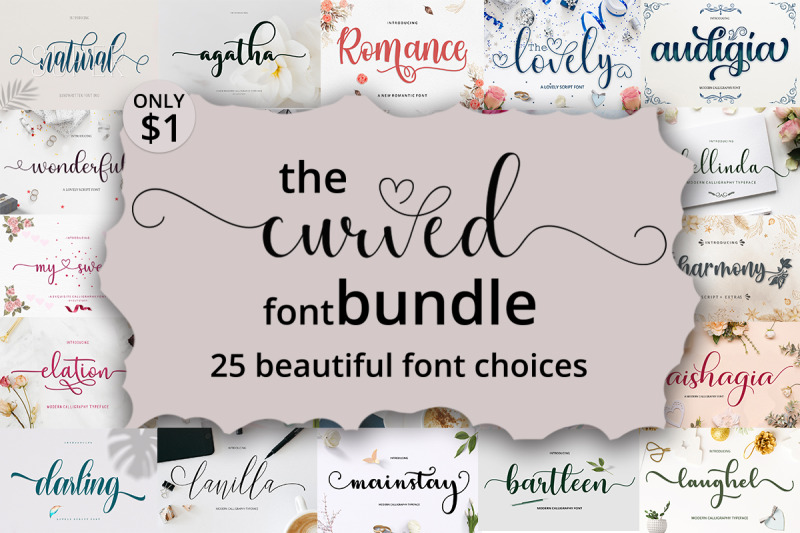 the-curved-font-bundle