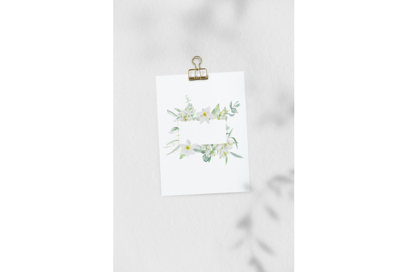 white-flower-watercolor-wreath-clipart-w119