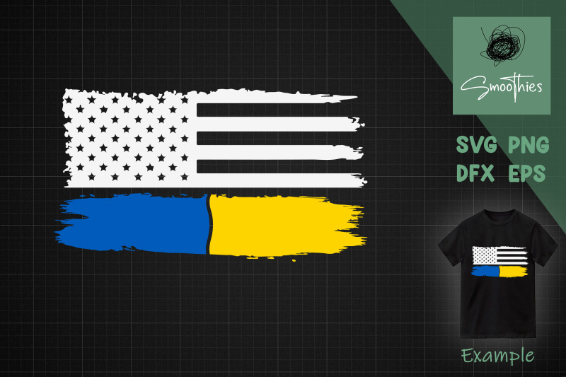 ukraine-svg-ukrainian-american-flag