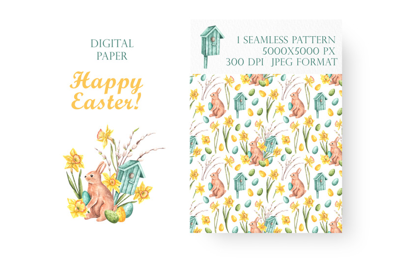 easter-bunny-digital-paper-seamless-pattern-happy-easter-pattern