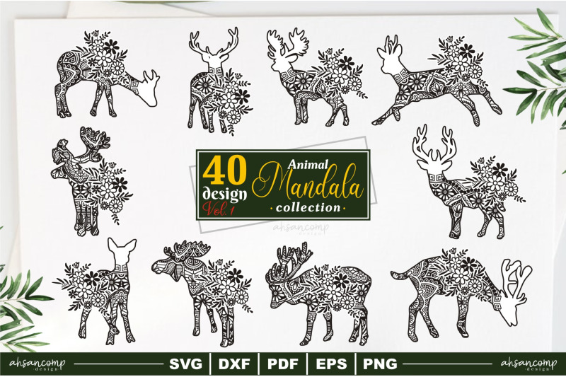 bundles-animal-mandala-with-flower-vol-1